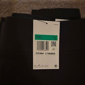 Nike Women's Black Leggings XL